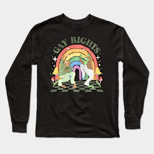 Frog Gay Rights LGBTQ Pride Long Sleeve T-Shirt